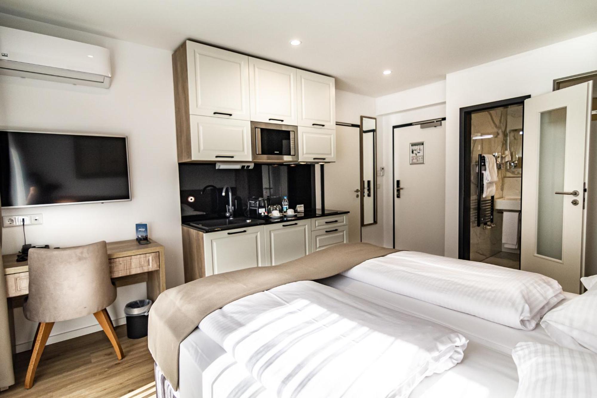 Sleep Inn Duesseldorf Pokoj fotografie